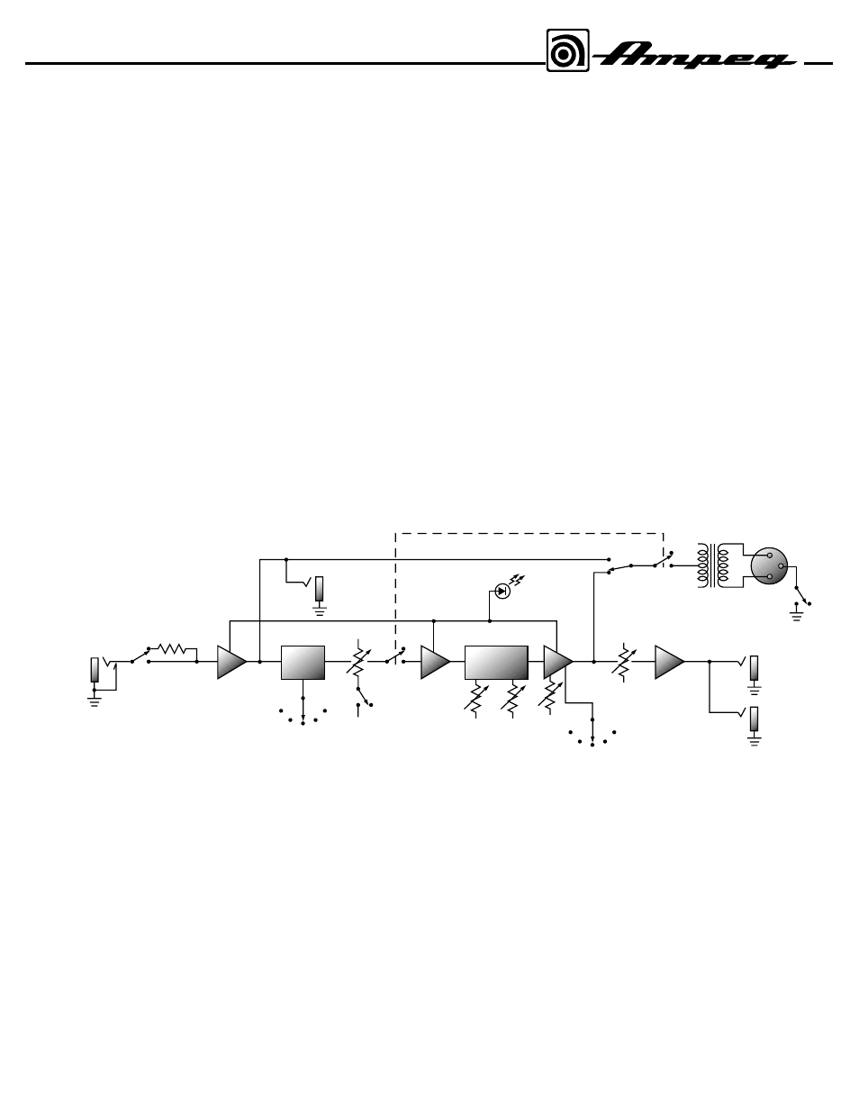 Changing the tubes, System block diagram, Svpcl bass preamp 7 | Ampeg SVPCL User Manual | Page 7 / 8