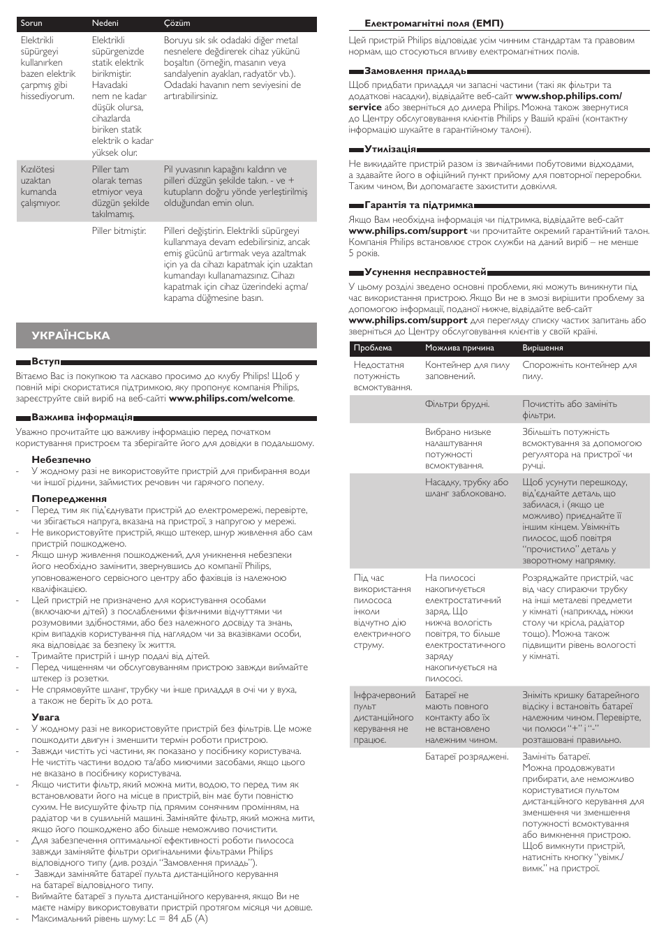 Philips PowerPro Aspirateur sans sac User Manual | Page 6 / 8