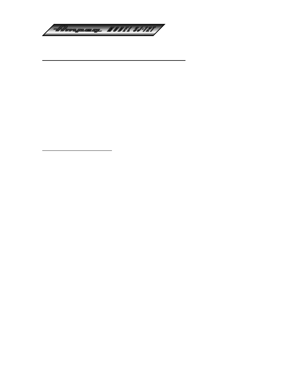 Ampeg SJ-12T User Manual | Page 9 / 12