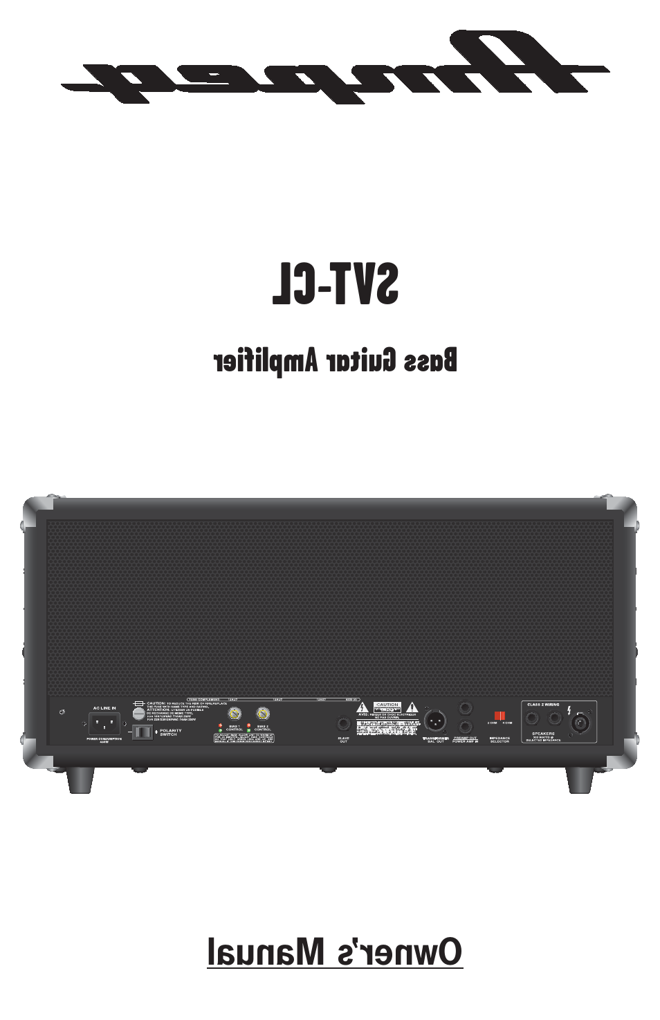 Svt -cl | Ampeg Svt-Cl User Manual | Page 12 / 12