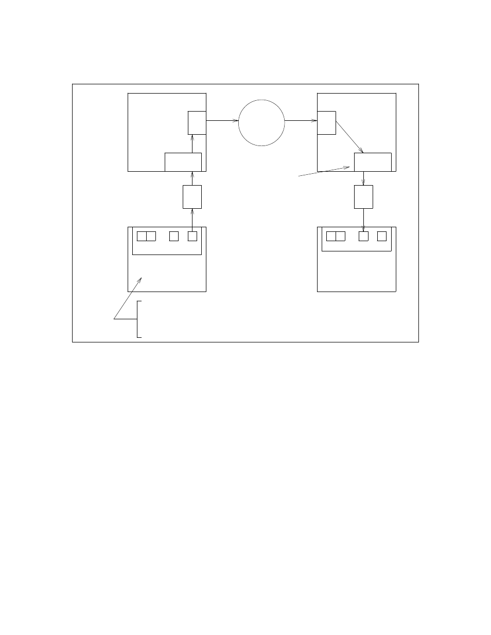 This test involves a path similar to figure 14-8 | AT&T AUDIX Networking 585-300-903 User Manual | Page 191 / 268