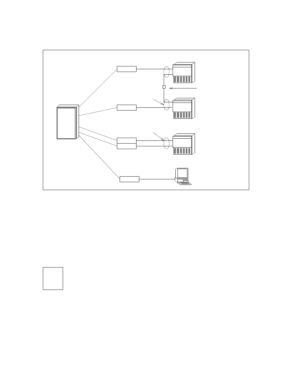 Audix requirements for dedicated rs-232, See figure 2-4 | AT&T AUDIX Networking 585-300-903 User Manual | Page 36 / 268