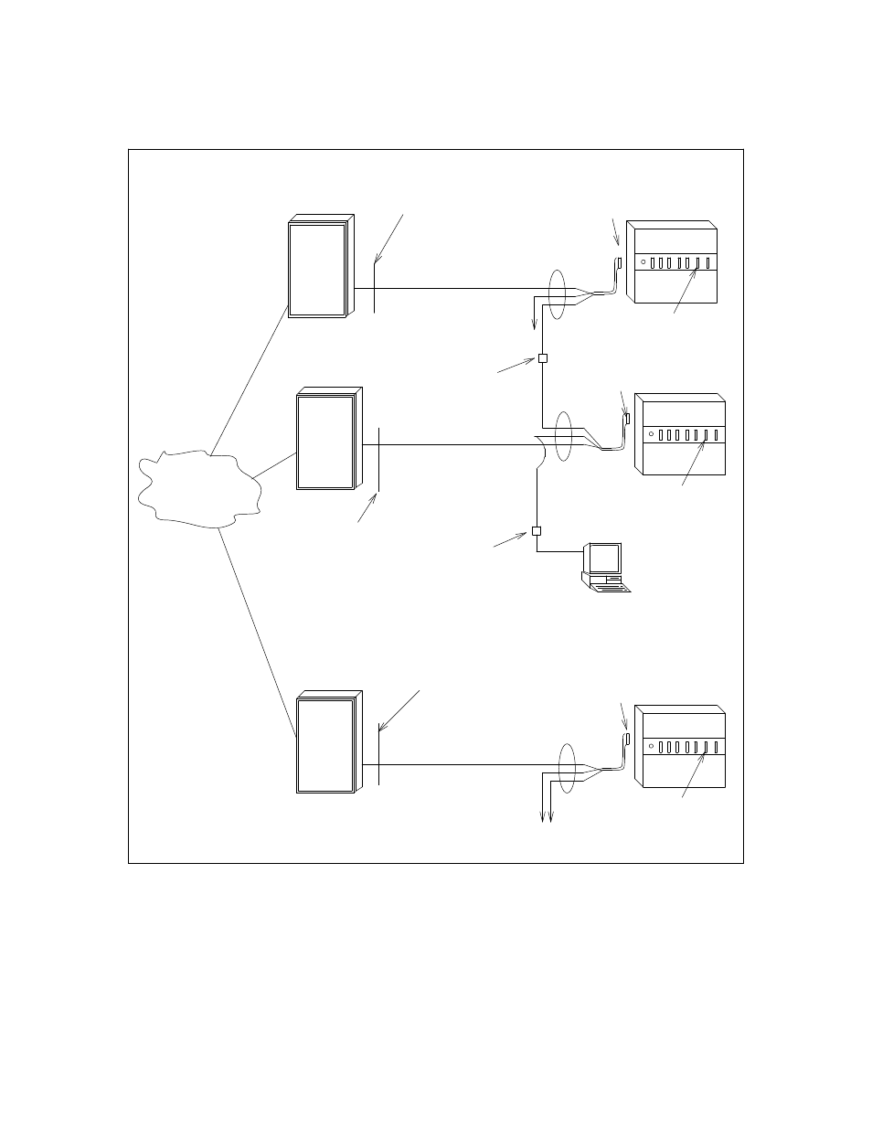 Mixtures of rs-232 and dcp networks | AT&T AUDIX Networking 585-300-903 User Manual | Page 78 / 268