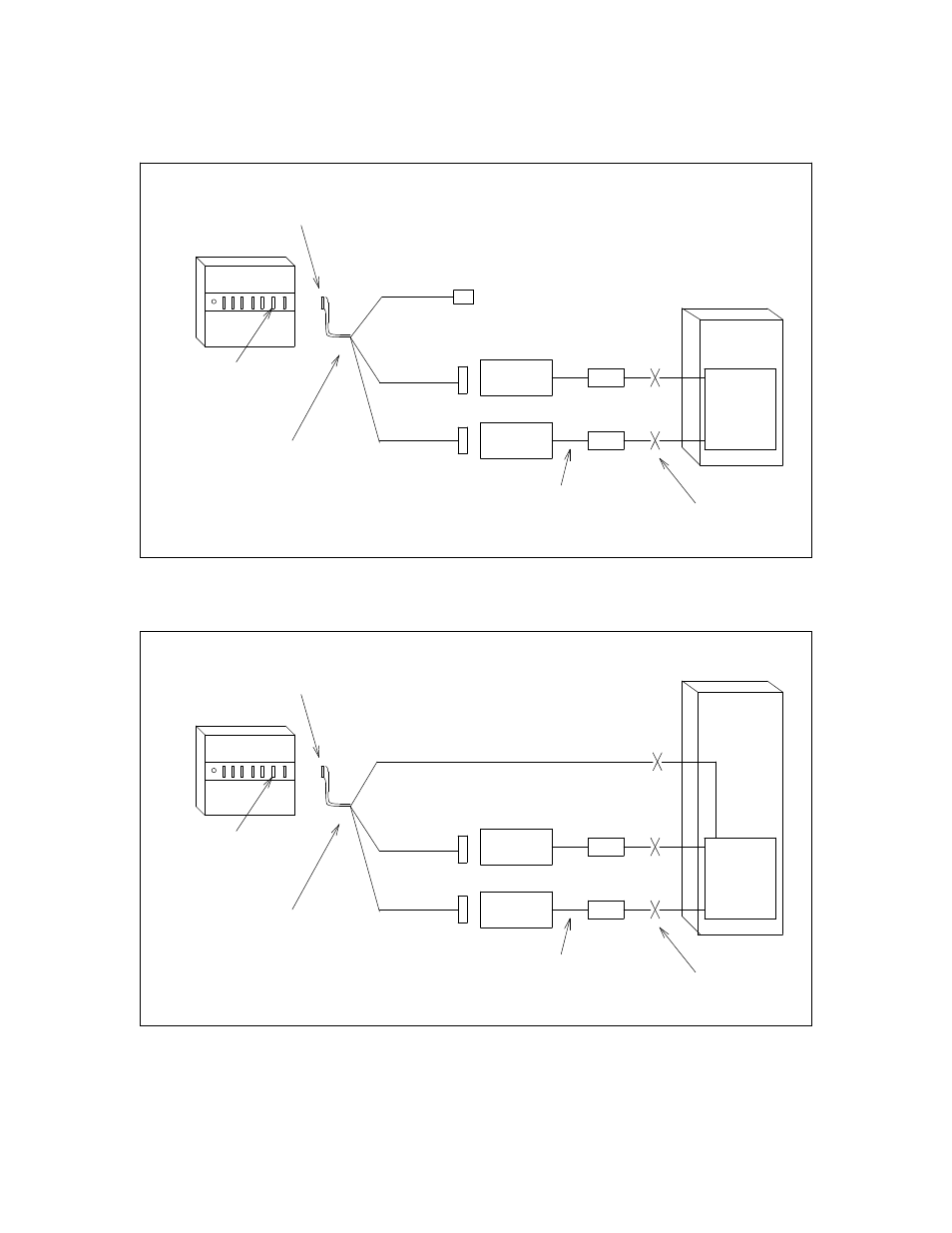 Figure 8-5. switched rs-232 to a dcp switch port | AT&T AUDIX Networking 585-300-903 User Manual | Page 85 / 268