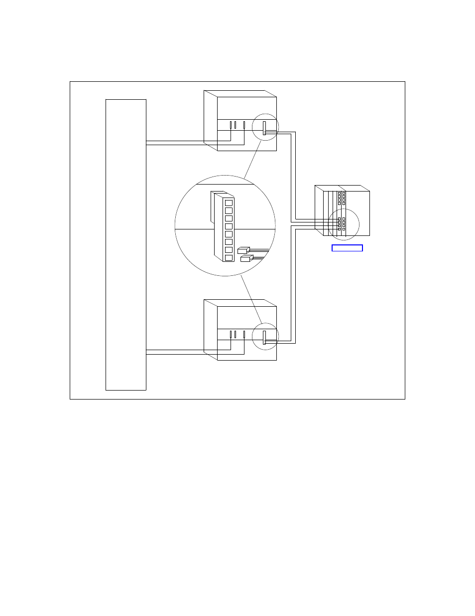 Figure 9-3. audix to merlin ii connectivity, Audix | AT&T AUDIX Networking 585-300-903 User Manual | Page 94 / 268