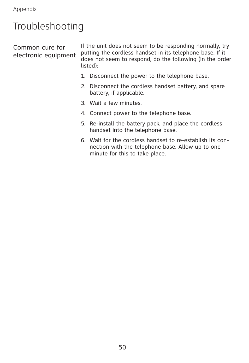 Troubleshooting | AT&T E3813B User Manual | Page 53 / 69