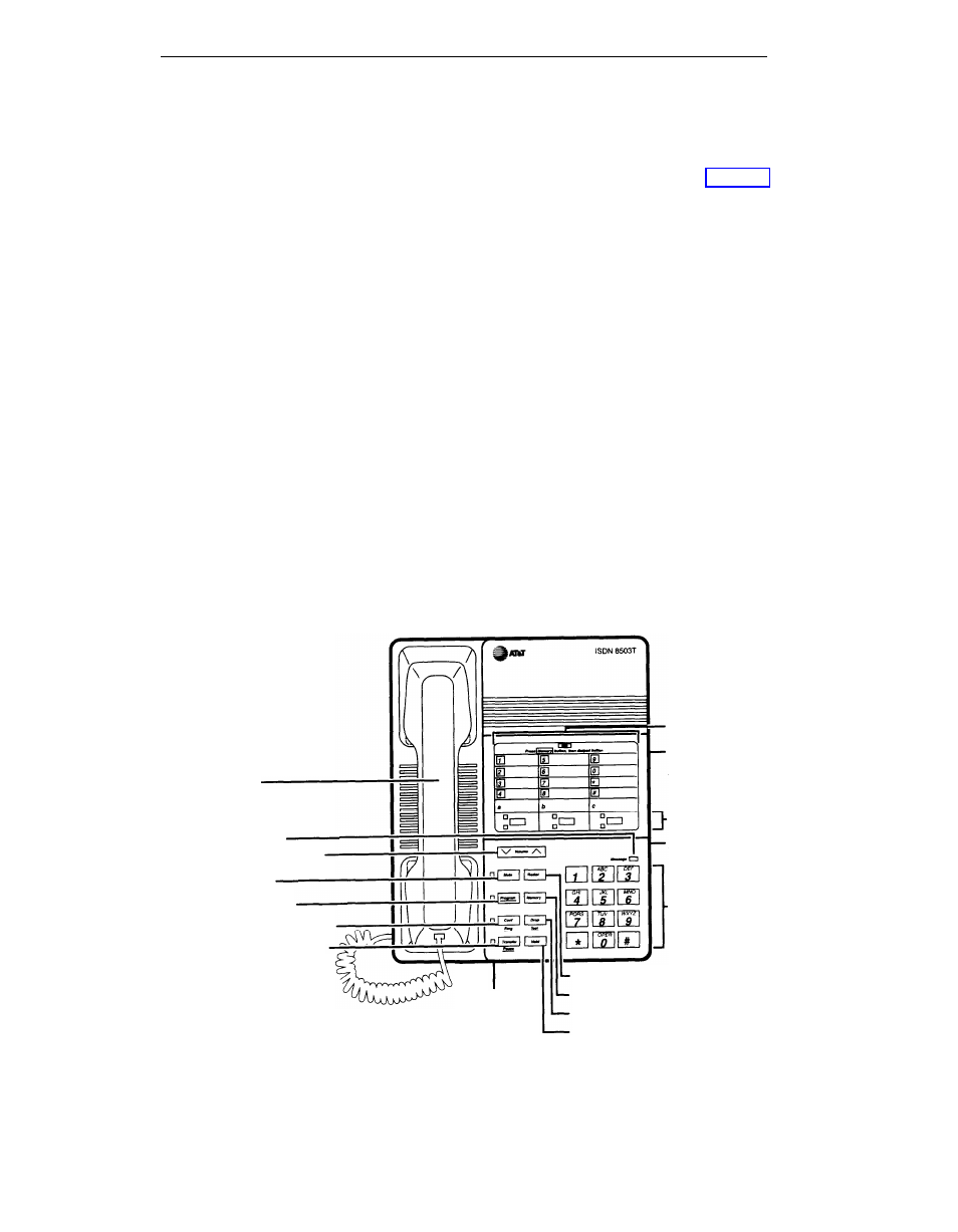 Your isdn 8503t voice terminal | AT&T 8503T User Manual | Page 4 / 33