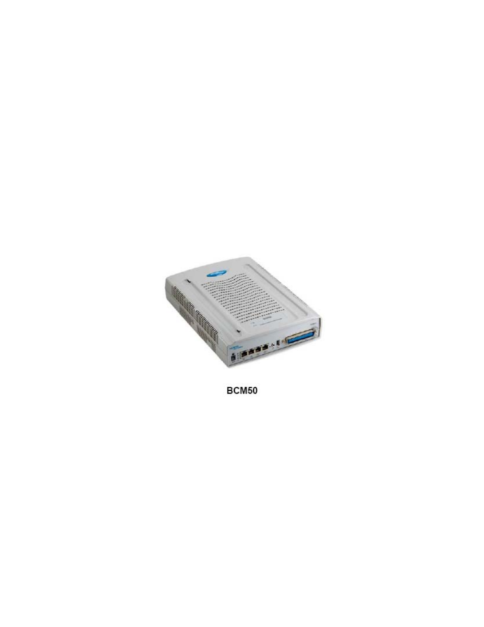 AT&T NORTEL BCM50 User Manual | 37 pages