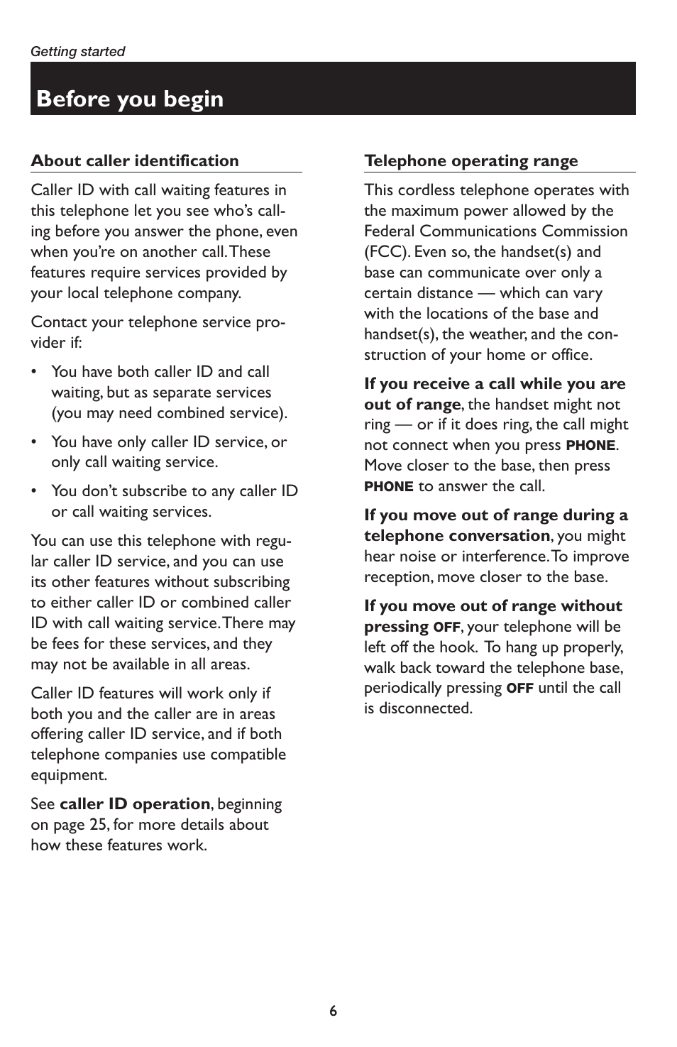 Before you begin | AT&T E5934B User Manual | Page 10 / 64