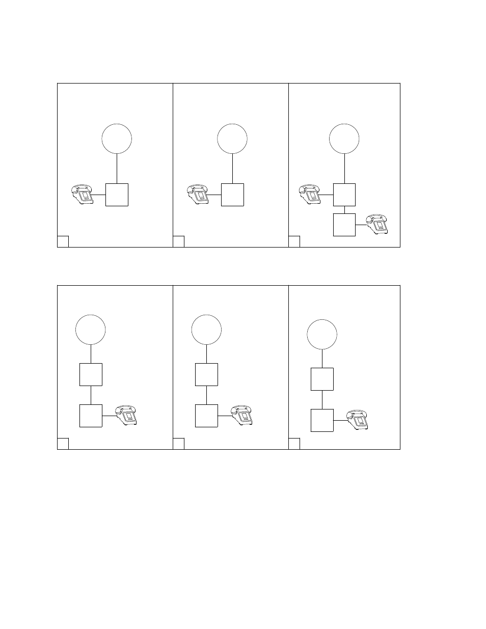 Figure 4-5. dialing patterns from main to tandem | AT&T DEFINITY 7200 series User Manual | Page 100 / 348