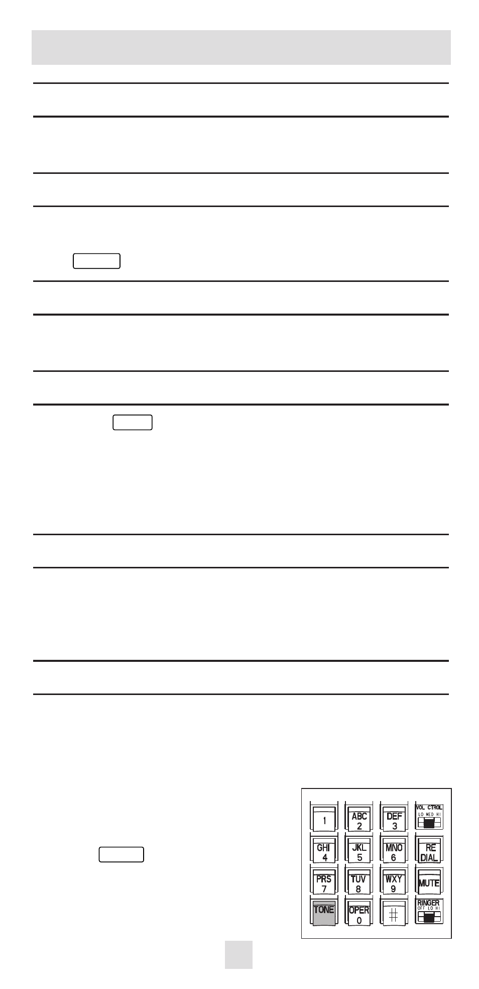 Operation | AT&T 100 User Manual | Page 5 / 6