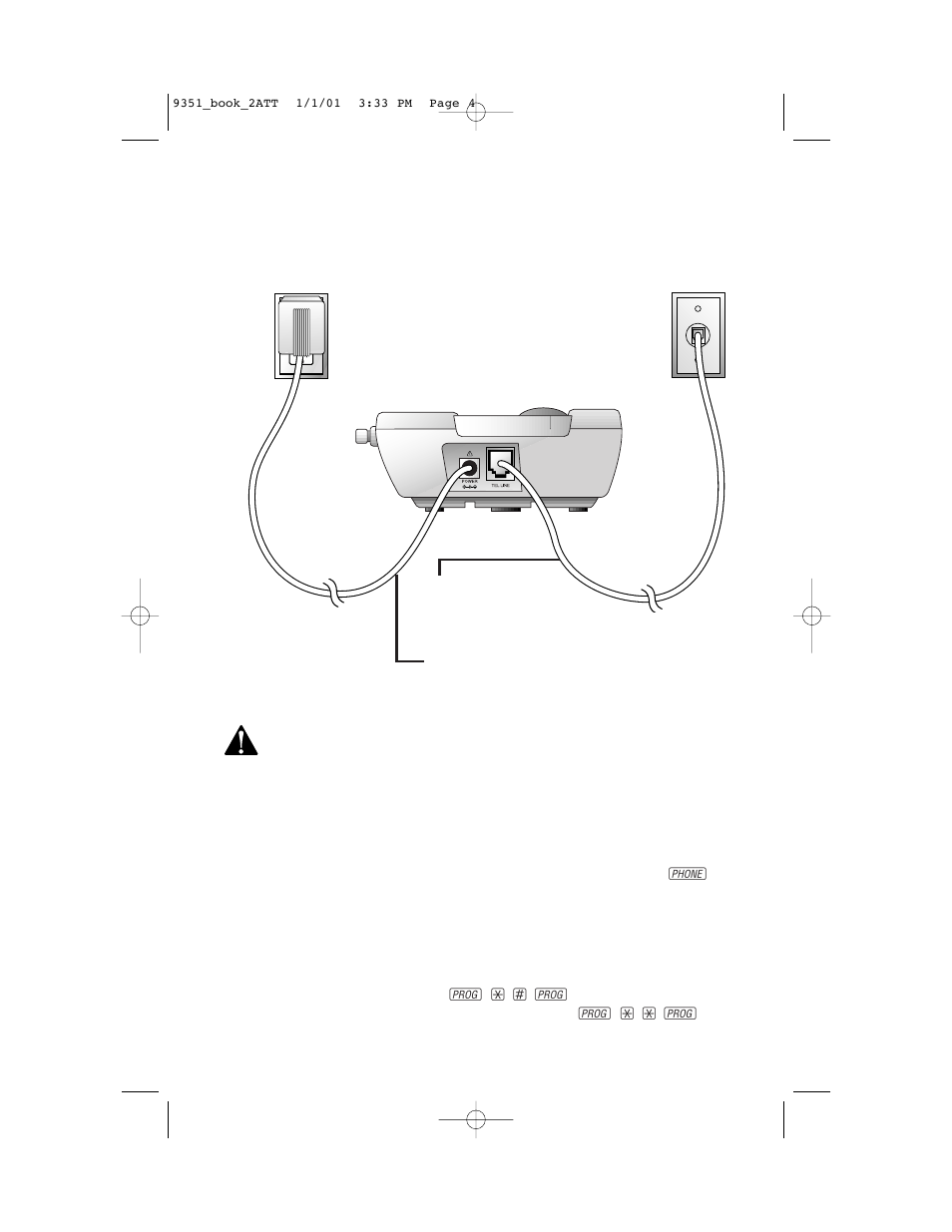 Installation, Table/desk installation | AT&T 9351 User Manual | Page 6 / 26