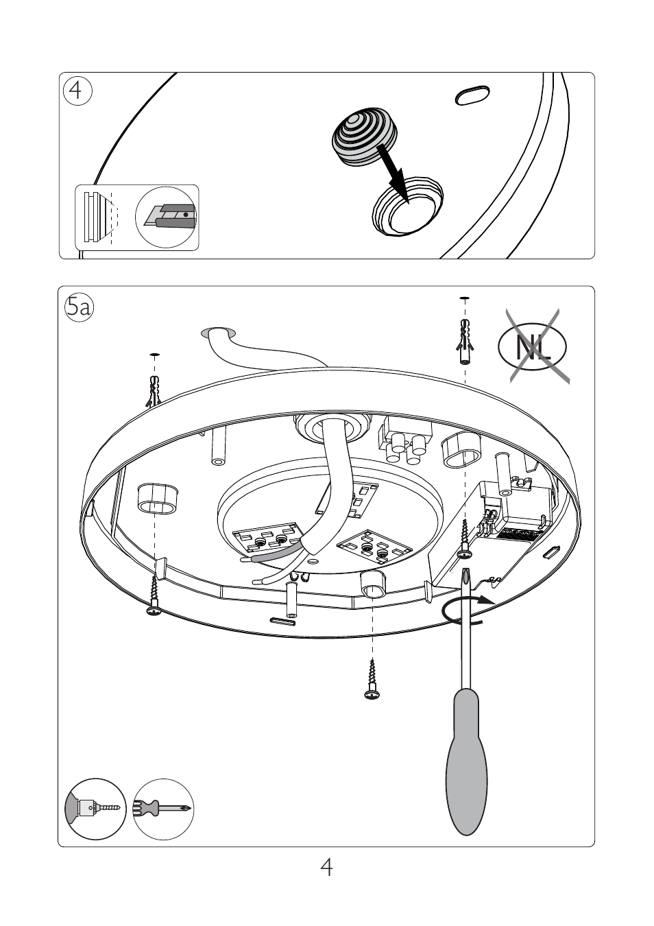 Philips myBathroom Plafonnier User Manual | Page 4 / 8