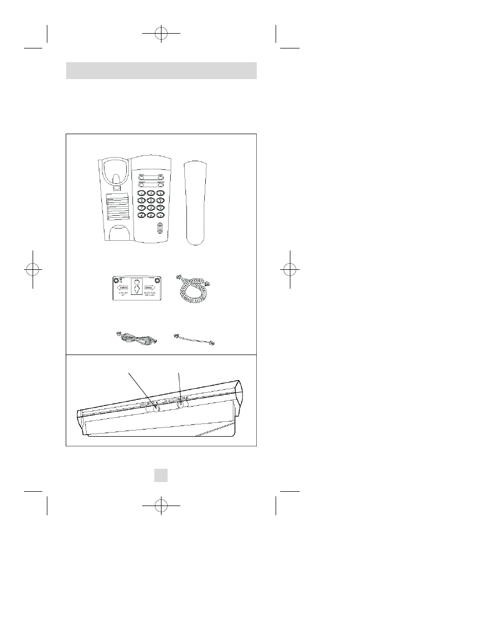 Pa rts checklist | AT&T 135 User Manual | Page 2 / 8