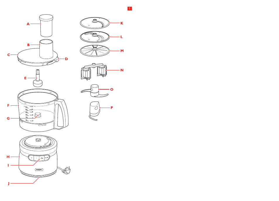 Philips Robust Collection Robot de cuisine User Manual | Page 3 / 40