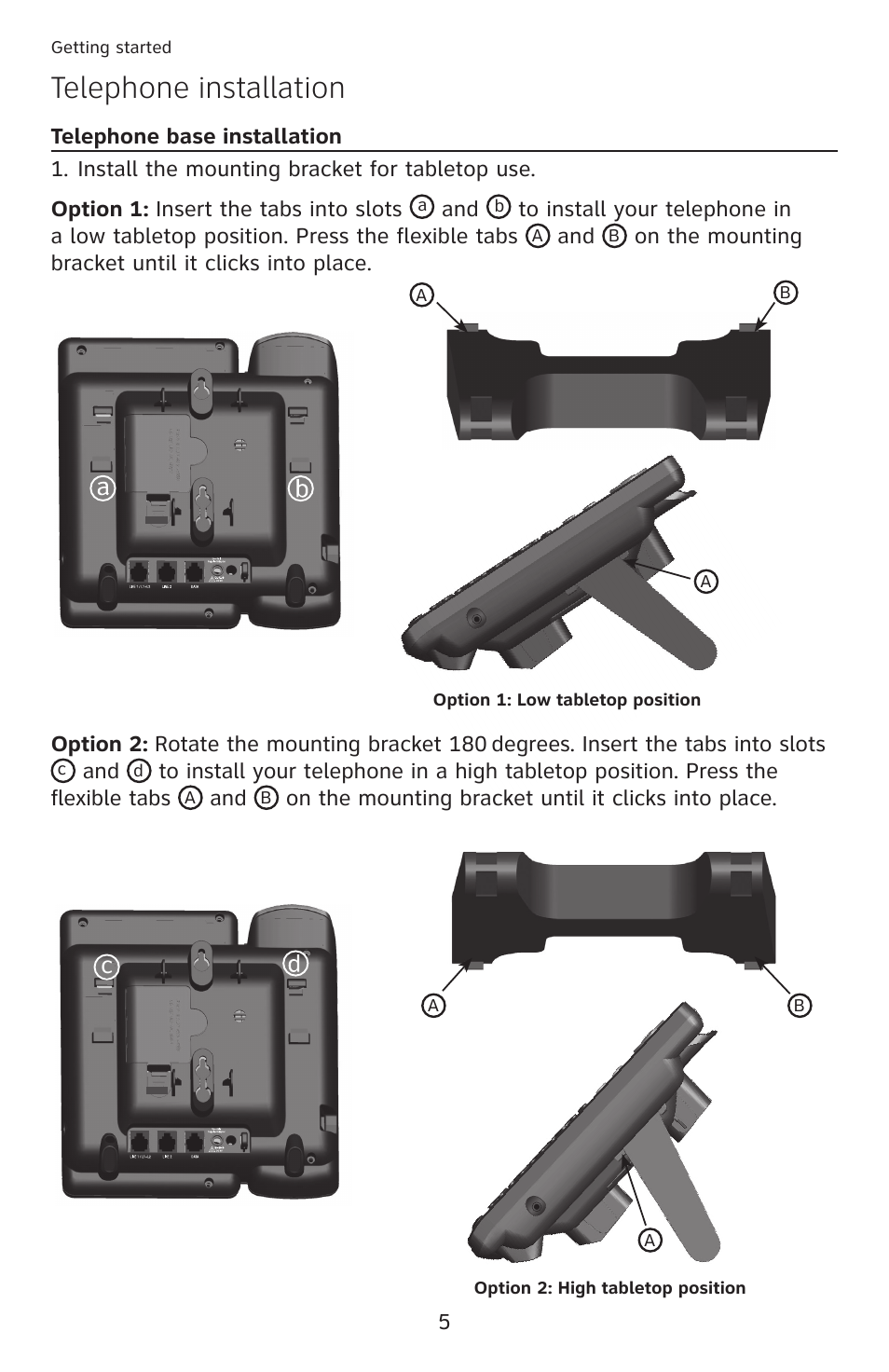 Telephone installation | AT&T ML17959 User Manual | Page 10 / 82