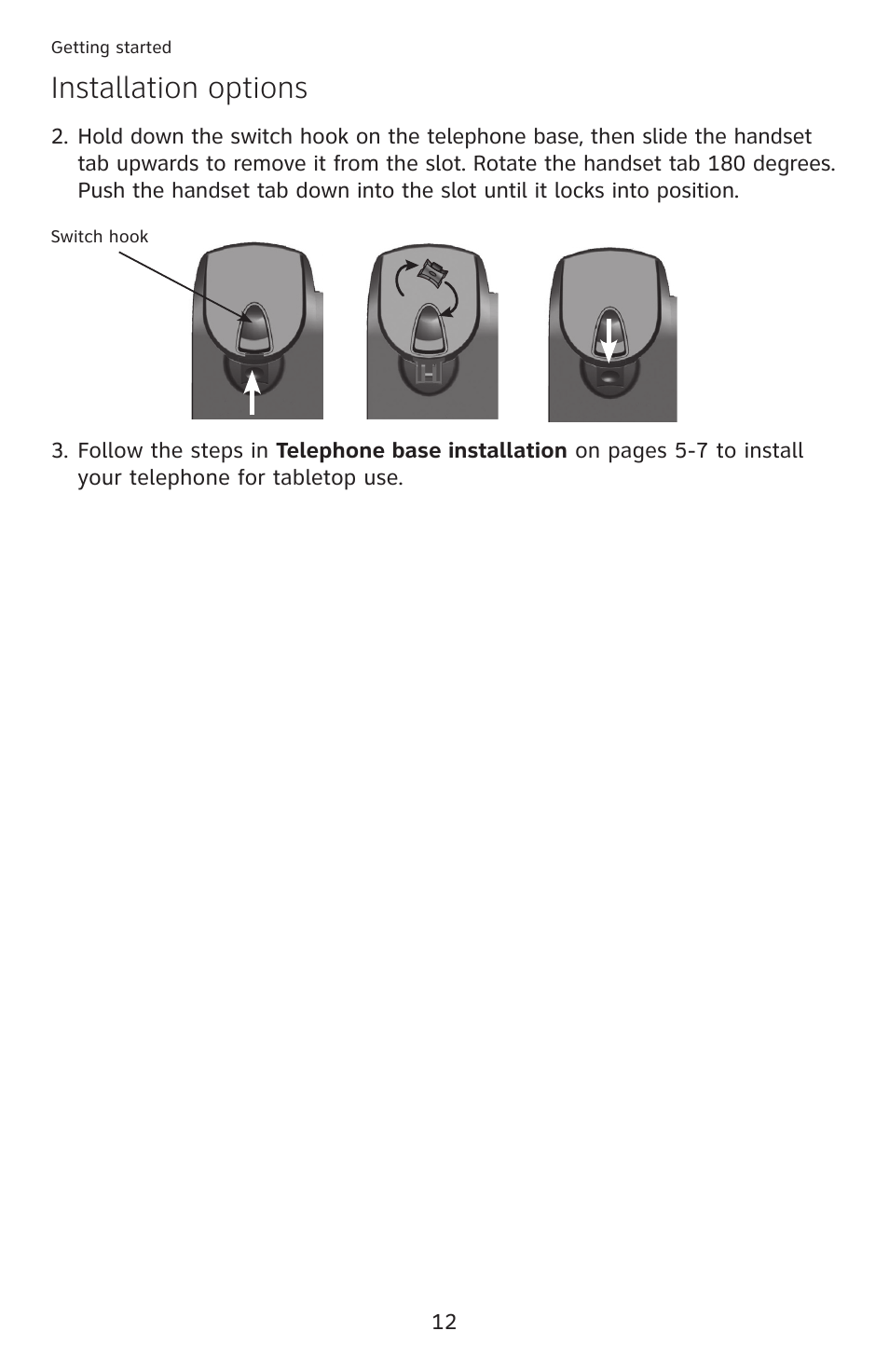 Installation options | AT&T ML17959 User Manual | Page 17 / 82