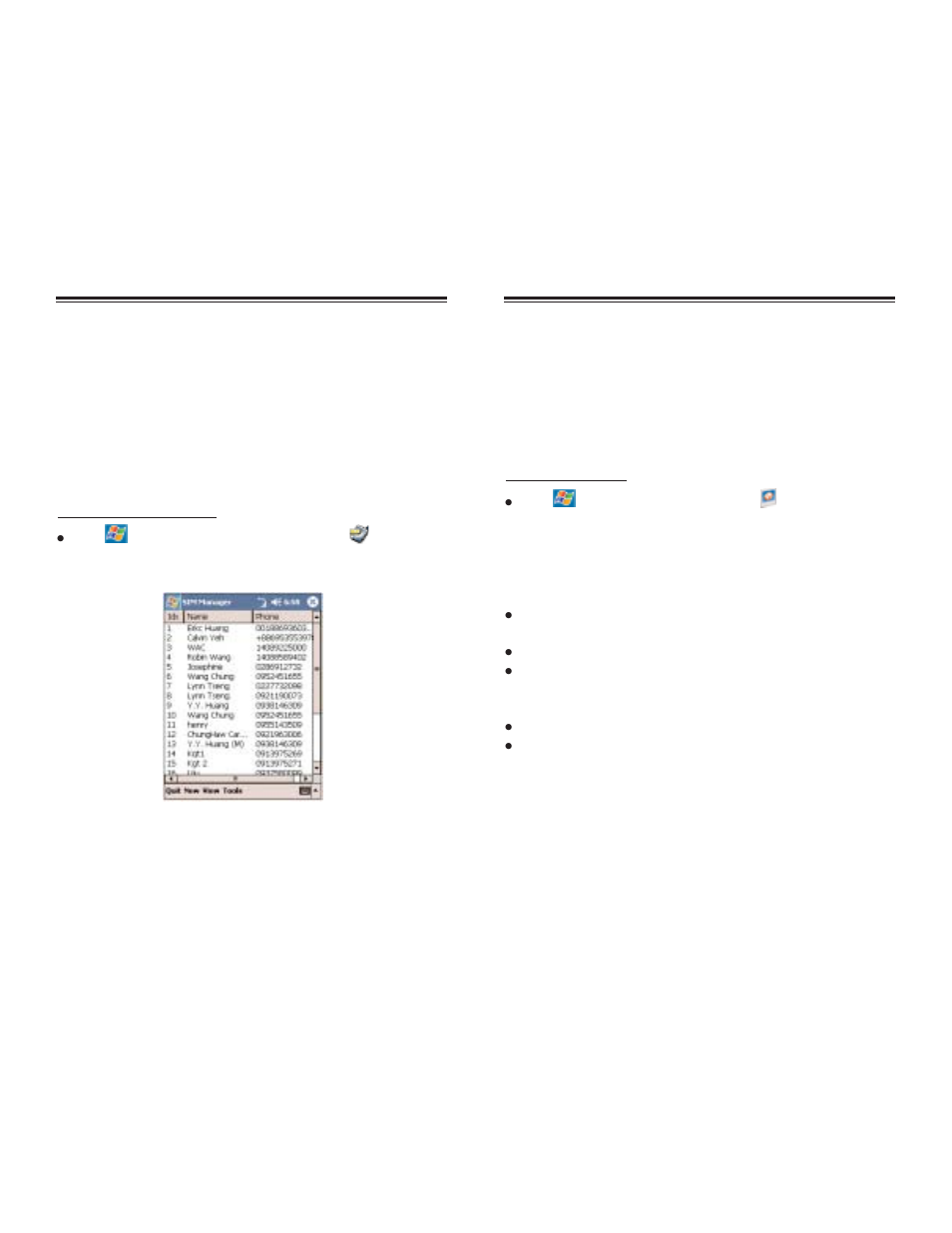 Ppiic ct tu ur re es s p piic ct tu ur re es s | AT&T Audiovox PPC4100 User Manual | Page 122 / 157