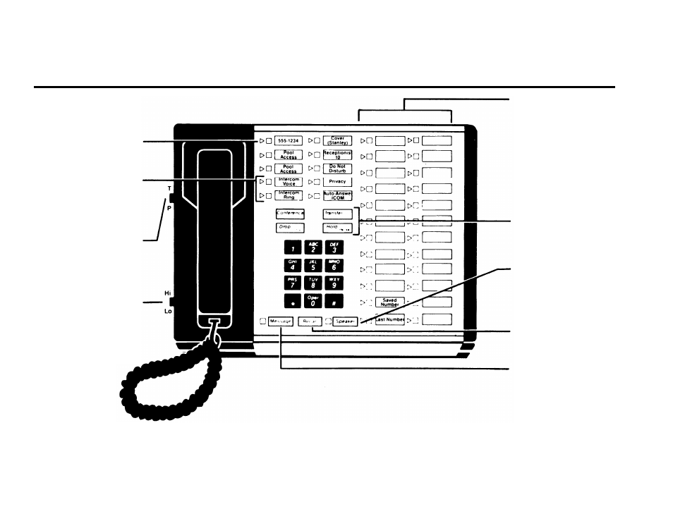 Available features | AT&T 1030 User Manual | Page 3 / 60