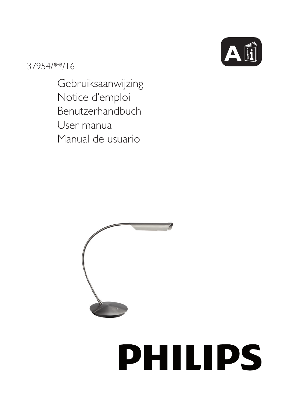 Philips Ledino Lampe à poser User Manual | 4 pages