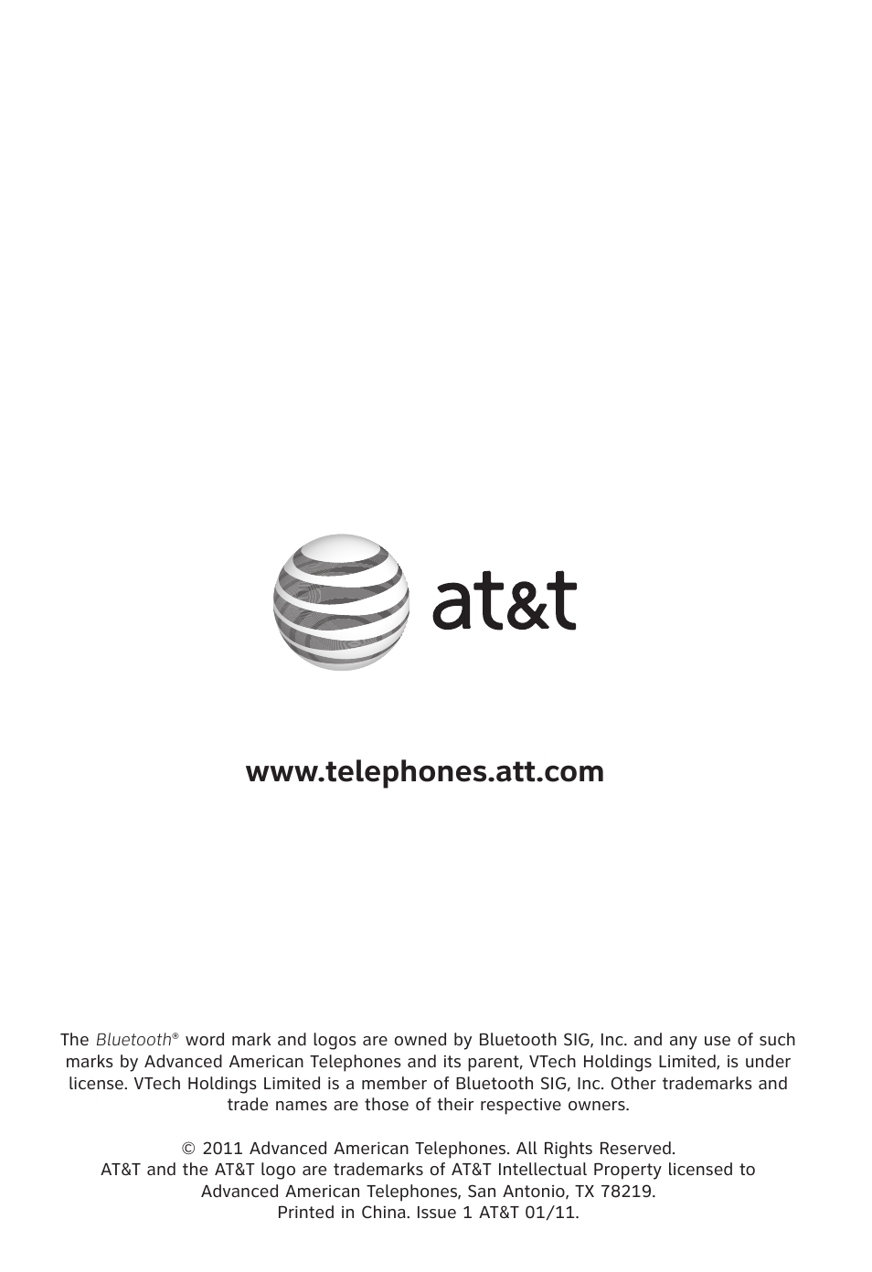 AT&T TL96371 User Manual | Page 36 / 36