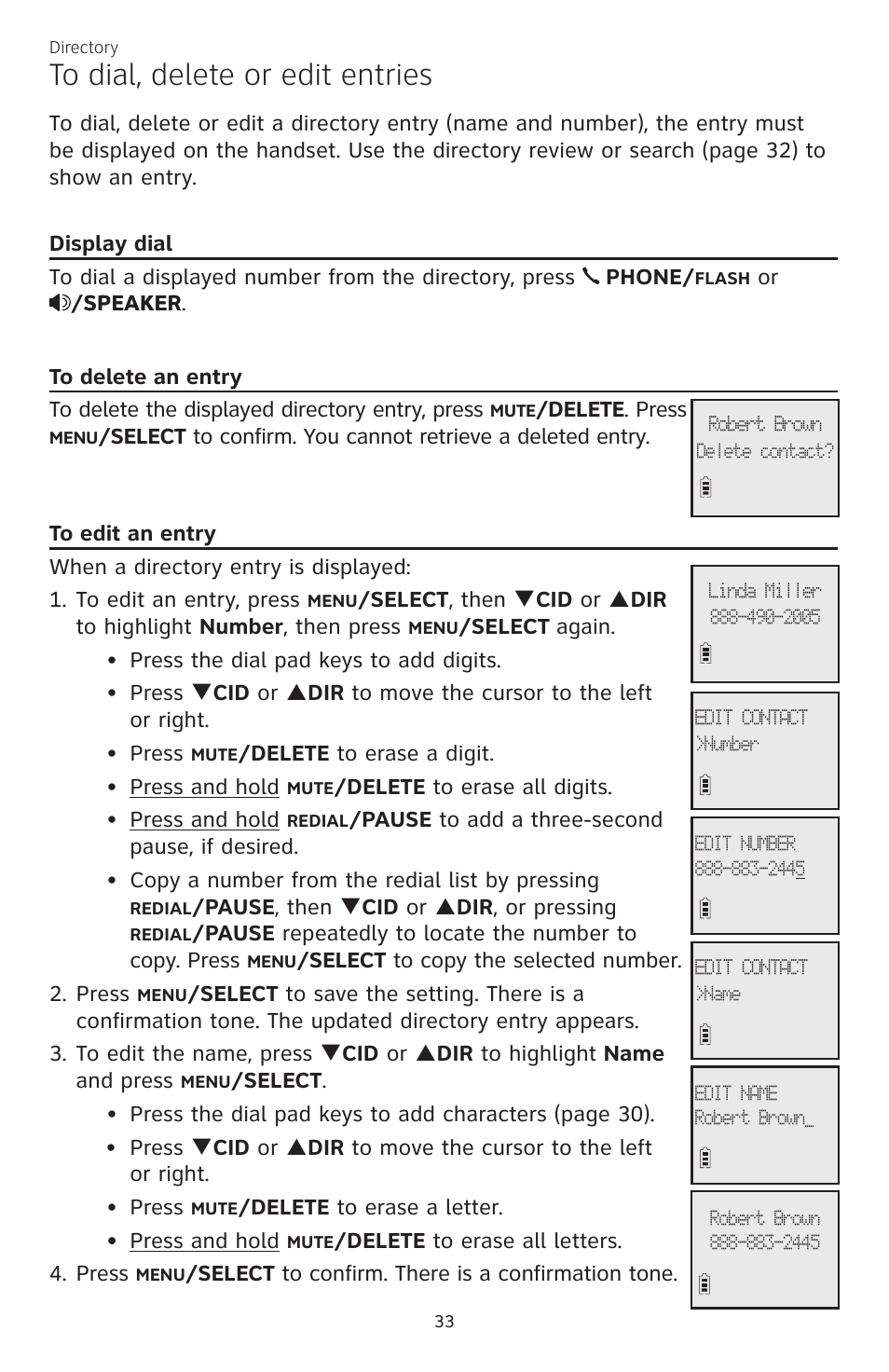AT&T CL82350 User Manual | Page 38 / 79