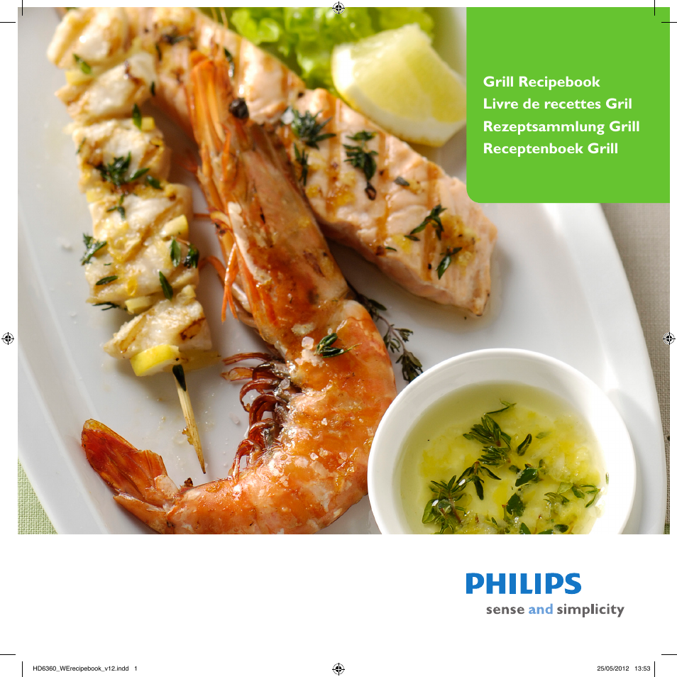 Philips Avance Collection Gril de table User Manual | 35 pages