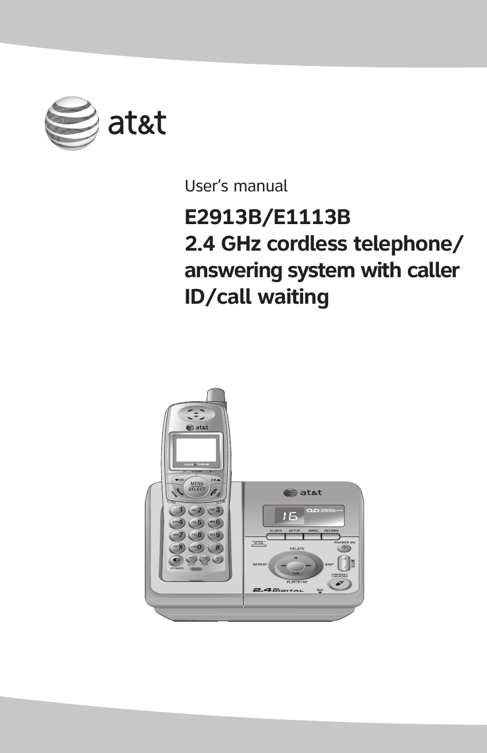 AT&T E1113B User Manual | 71 pages