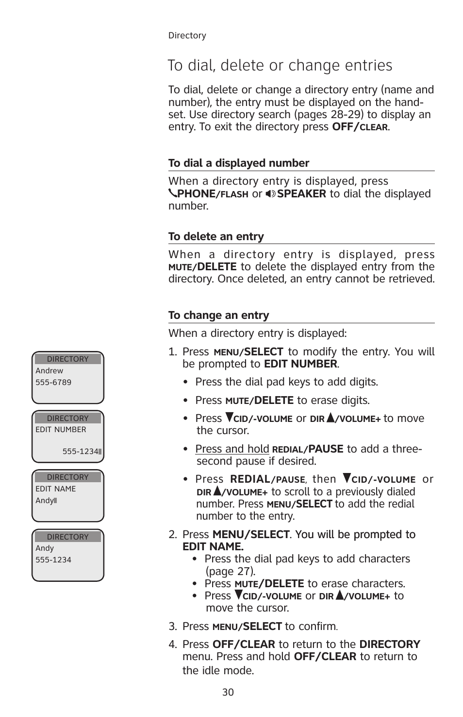 AT&T E1113B User Manual | Page 33 / 71