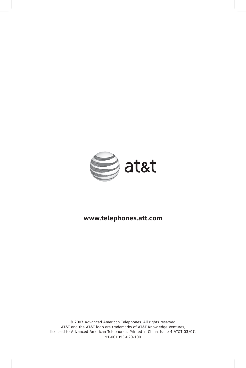 AT&T E1814B User Manual | Page 65 / 65