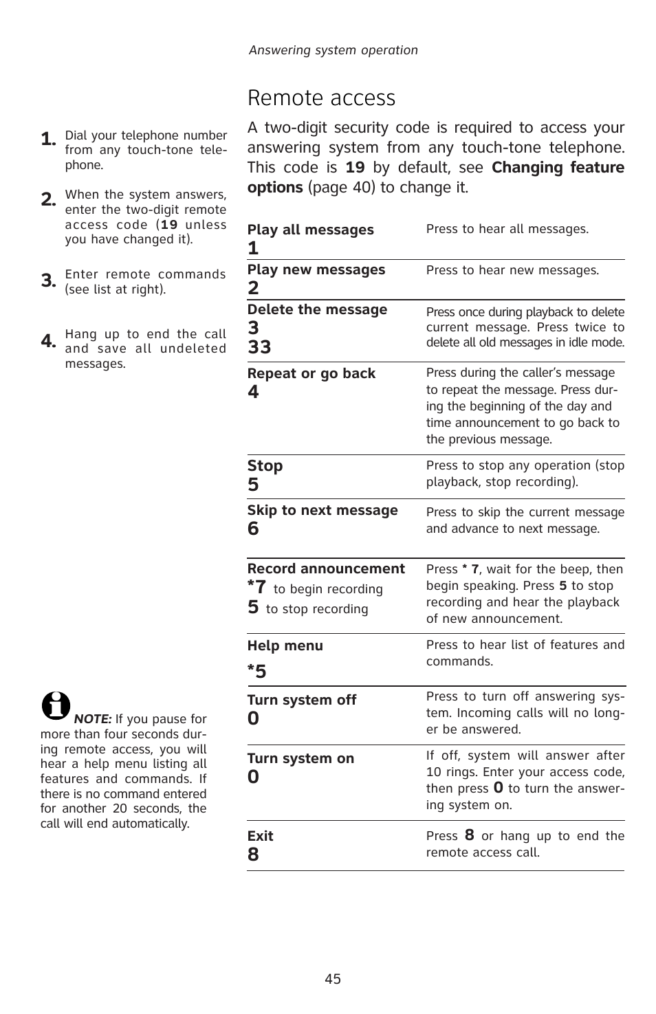 Remote access | AT&T E5827 User Manual | Page 48 / 70