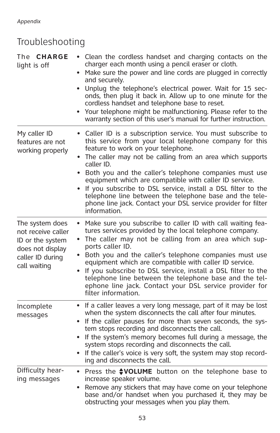Troubleshooting | AT&T E5827 User Manual | Page 56 / 70