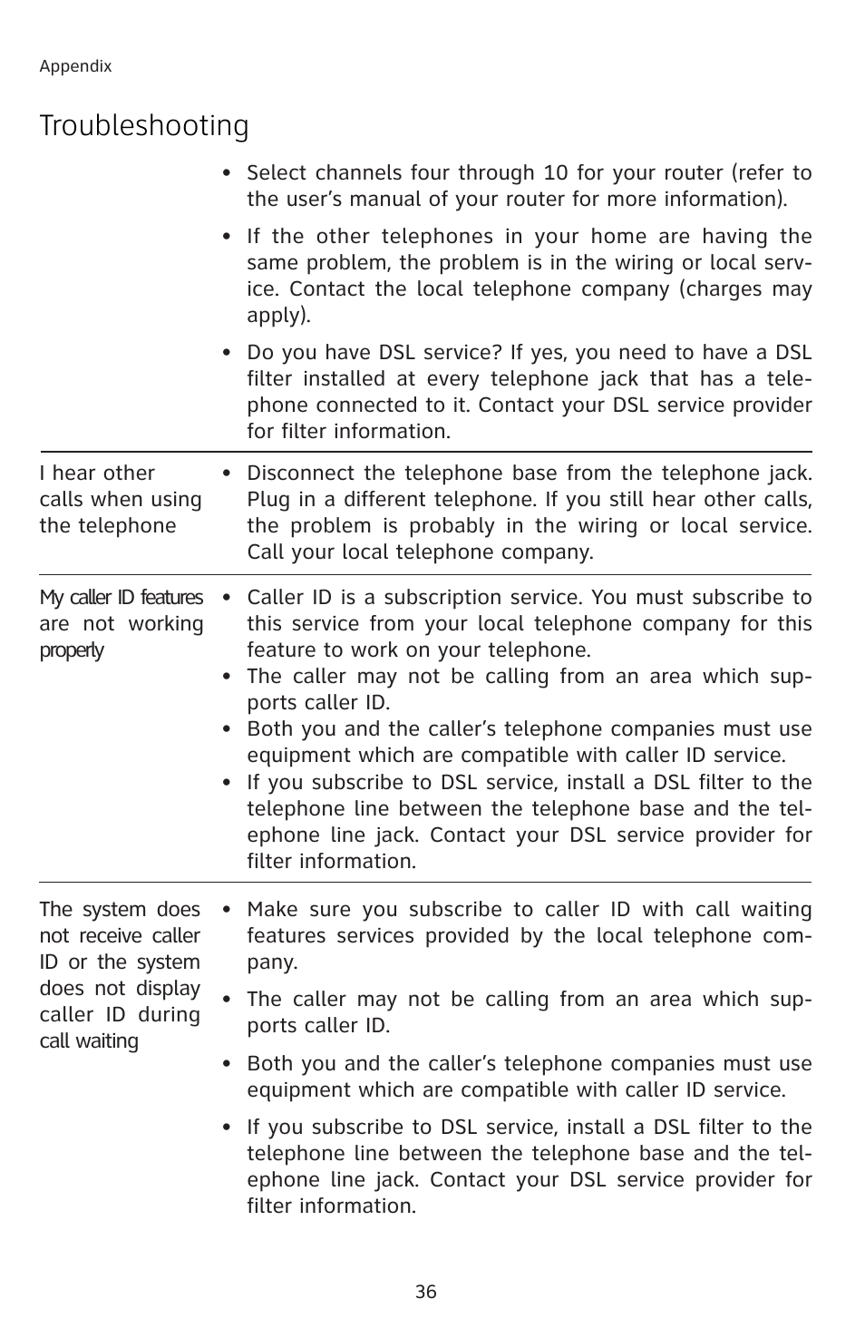 Troubleshooting | AT&T E5804 User Manual | Page 39 / 52