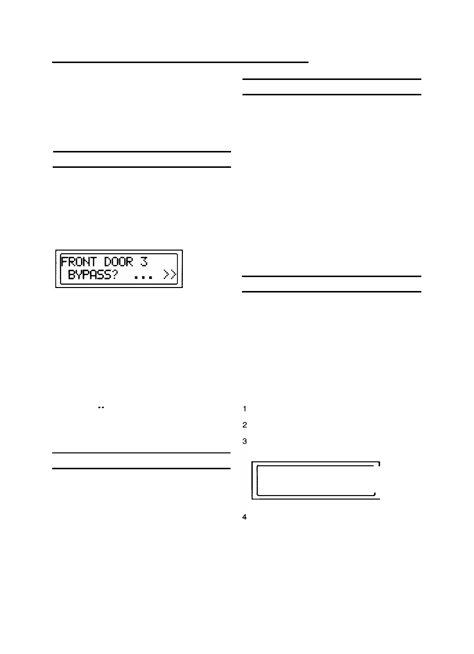 Sensor bypass, Autobypass, Permanent | Codes program test clock < ii | AT&T RIM BlackBerry 8300 User Manual | Page 16 / 30