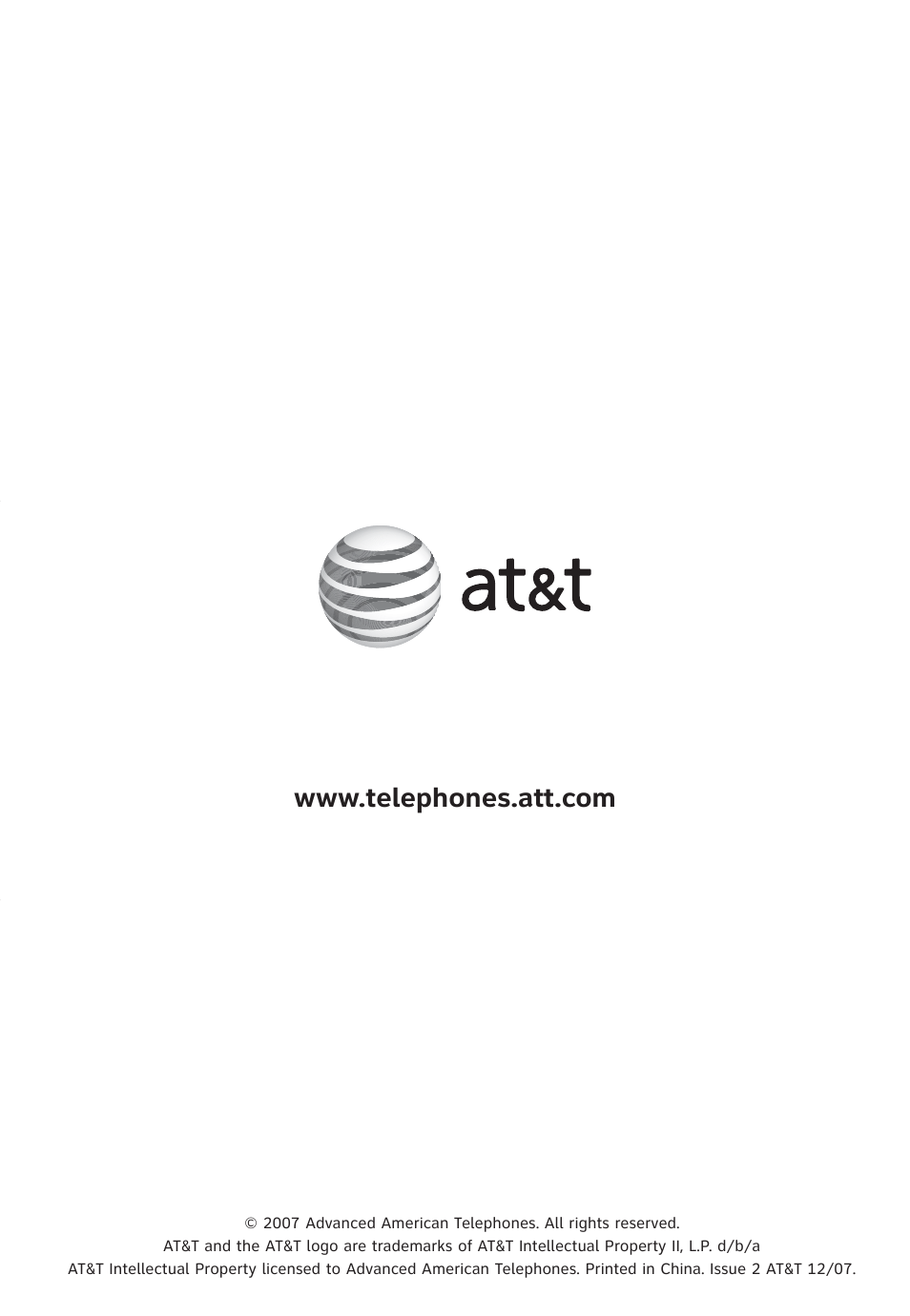 AT&T 1856  Speakerphone User Manual | Page 50 / 50