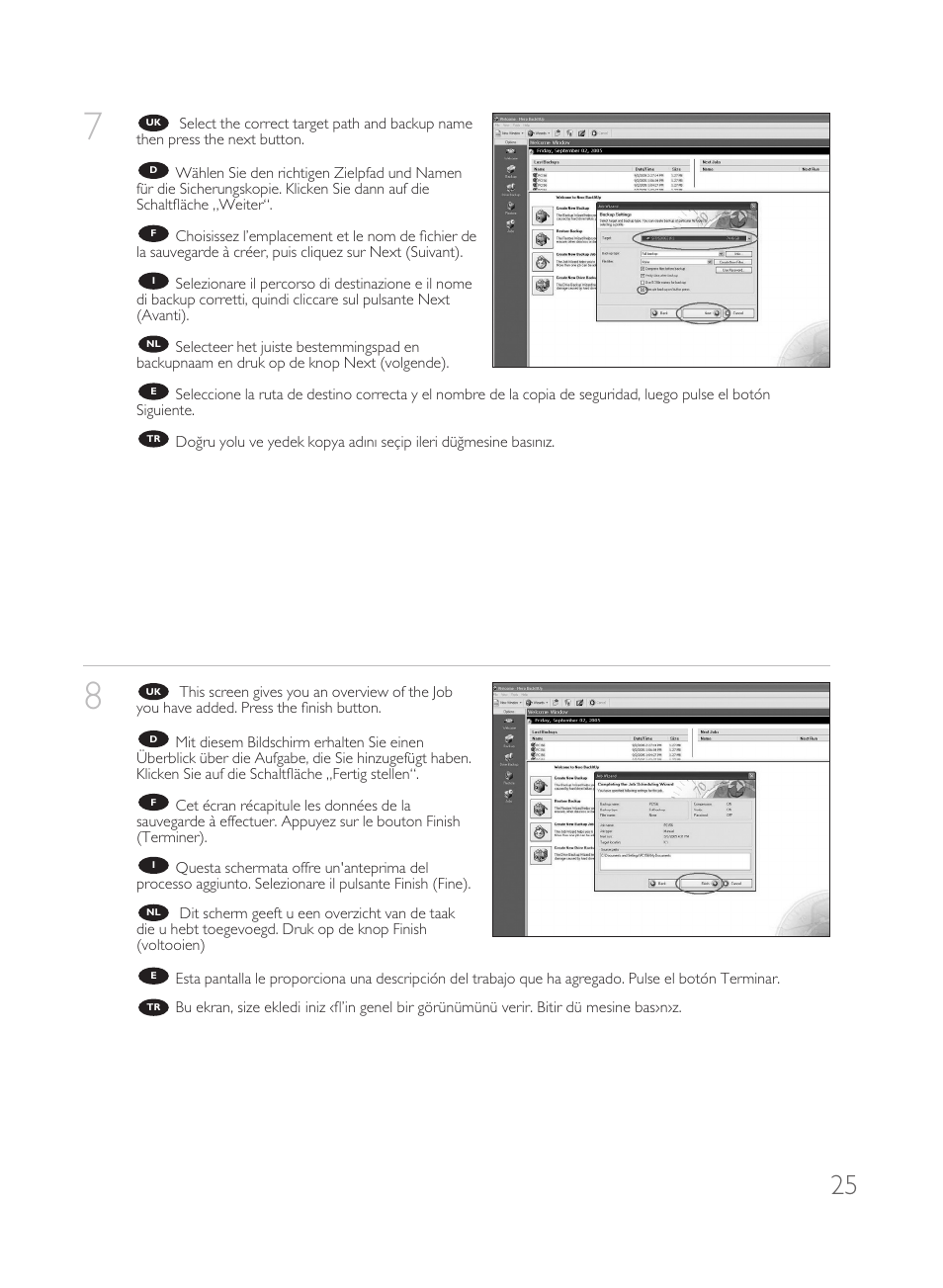 Philips Disque dur externe User Manual | Page 25 / 52