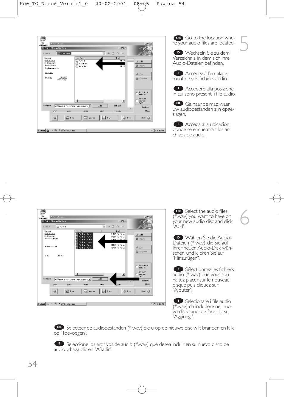 Philips Lecteur interne User Manual | Page 54 / 64