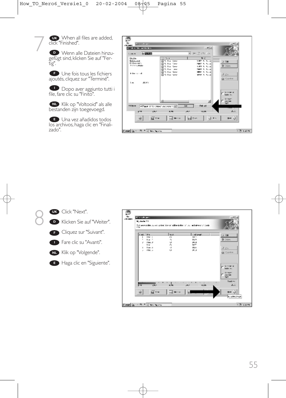 Philips Lecteur interne User Manual | Page 55 / 64