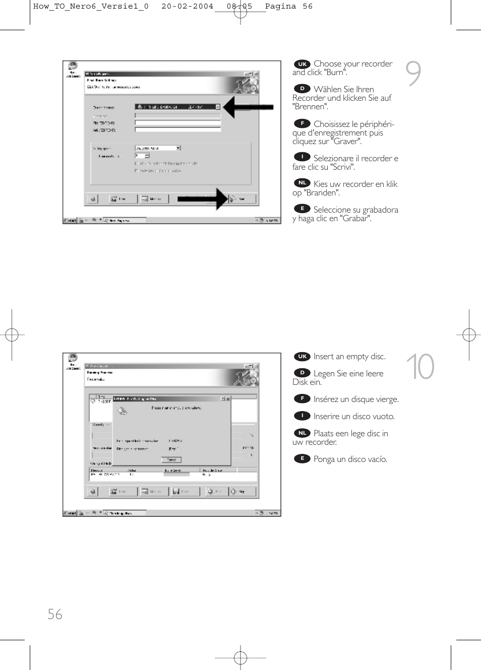 Philips Lecteur interne User Manual | Page 56 / 64