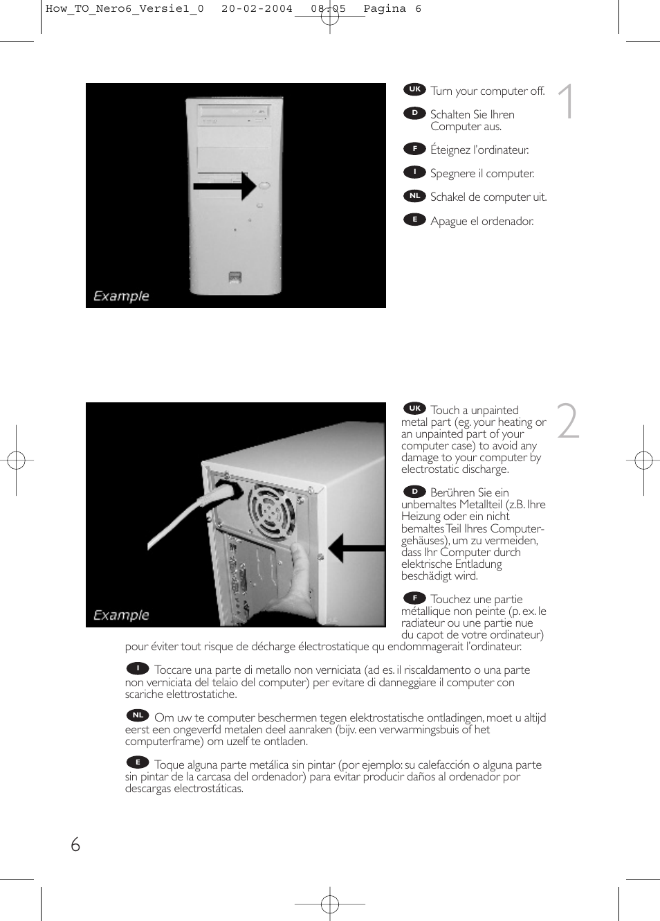 Philips Lecteur interne User Manual | Page 6 / 64