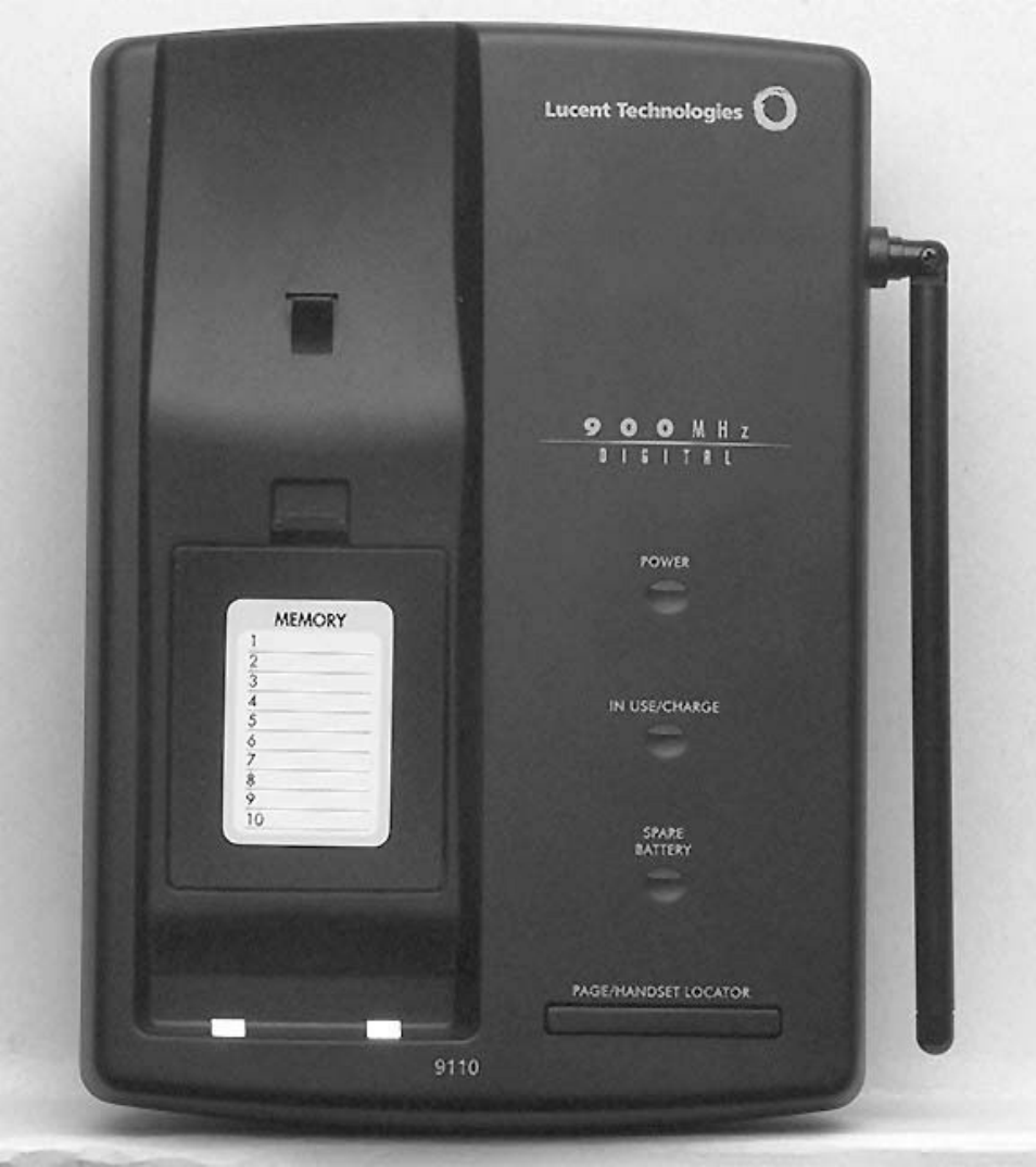 Base | AT&T 9110 User Manual | Page 10 / 14