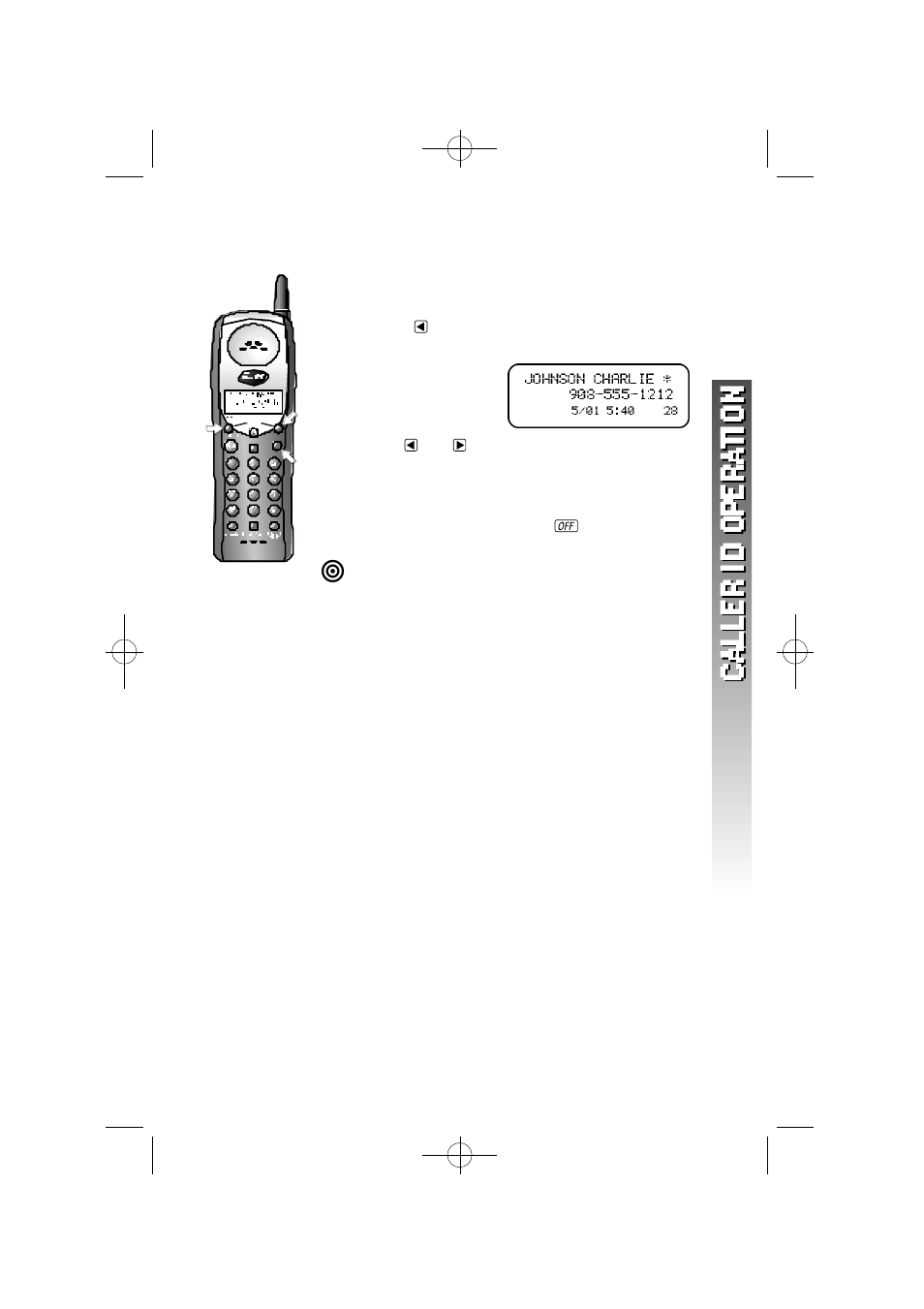 Review call history, Turn off base new call indicator | AT&T 1460 User Manual | Page 26 / 55