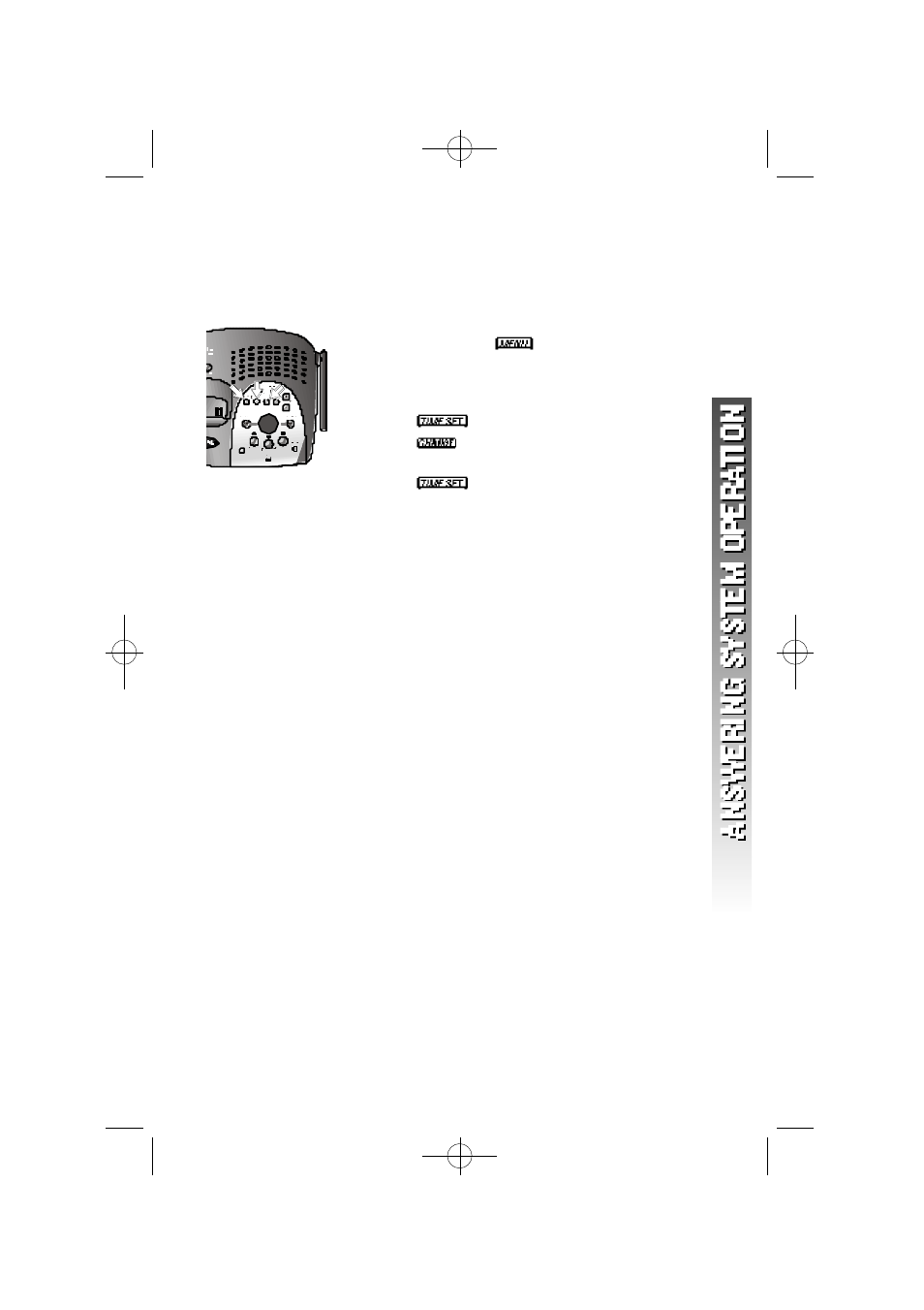 Answering system feature setup | AT&T 1460 User Manual | Page 34 / 55