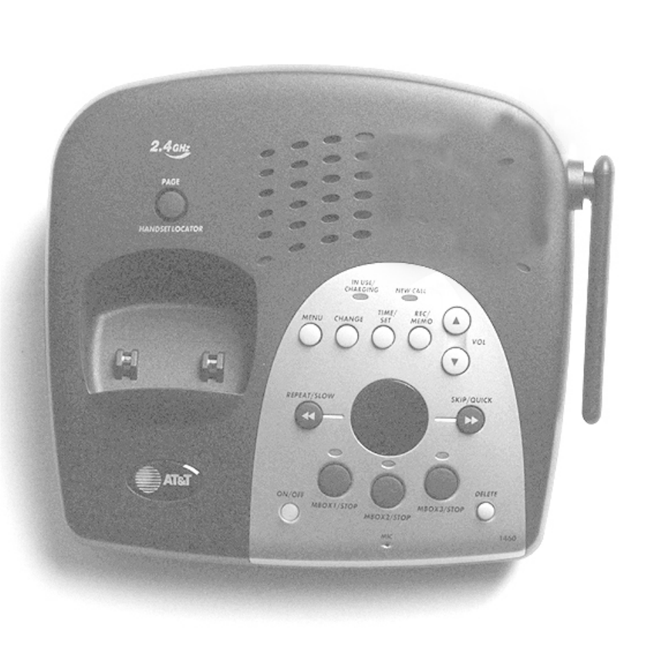 Base | AT&T 1460 User Manual | Page 54 / 55