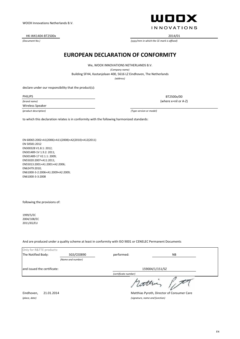 Philips enceinte portable sans fil User Manual | 21 pages