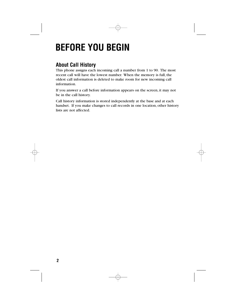 Before you begin | AT&T 1480 User Manual | Page 5 / 37