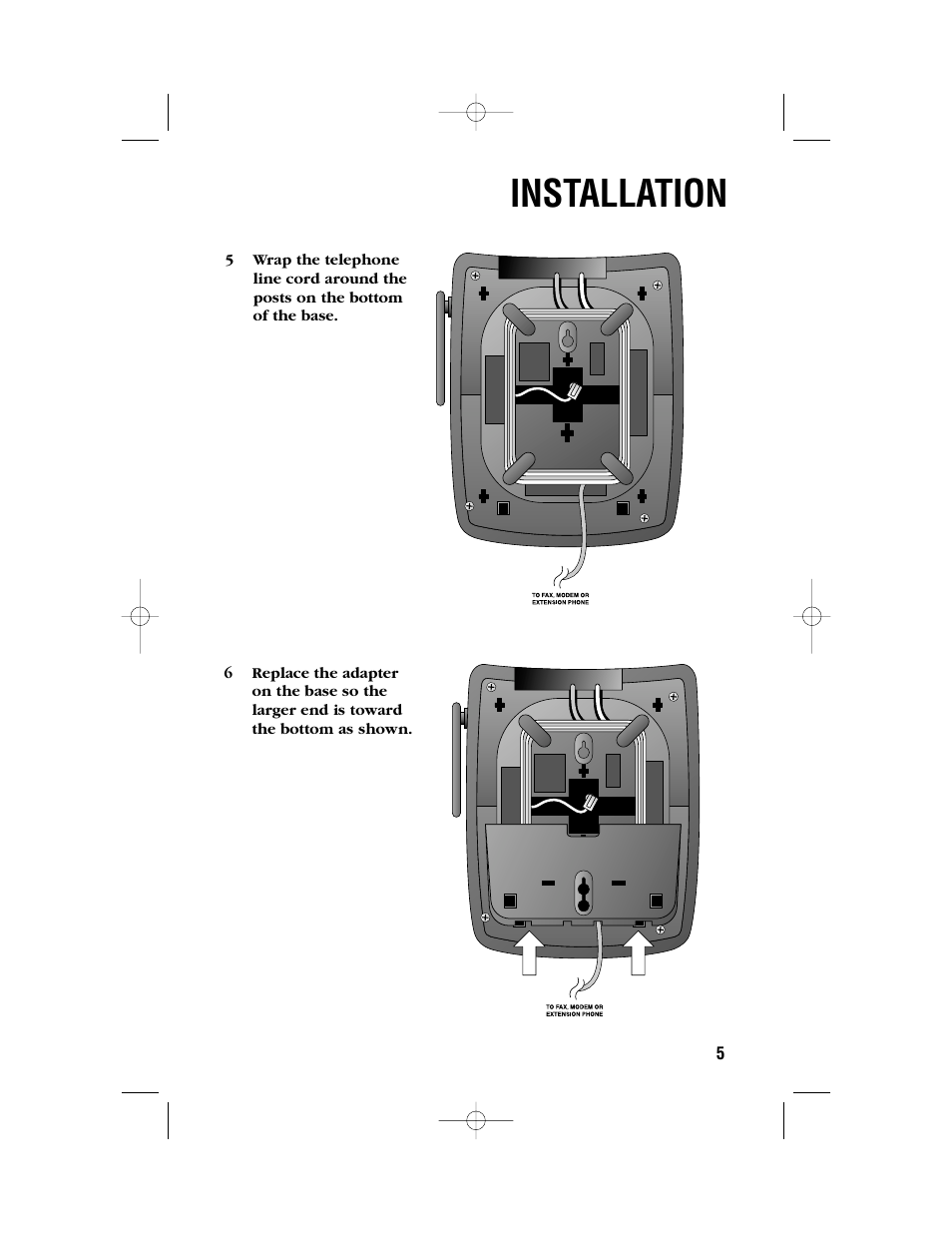 Installation | AT&T 1480 User Manual | Page 8 / 37