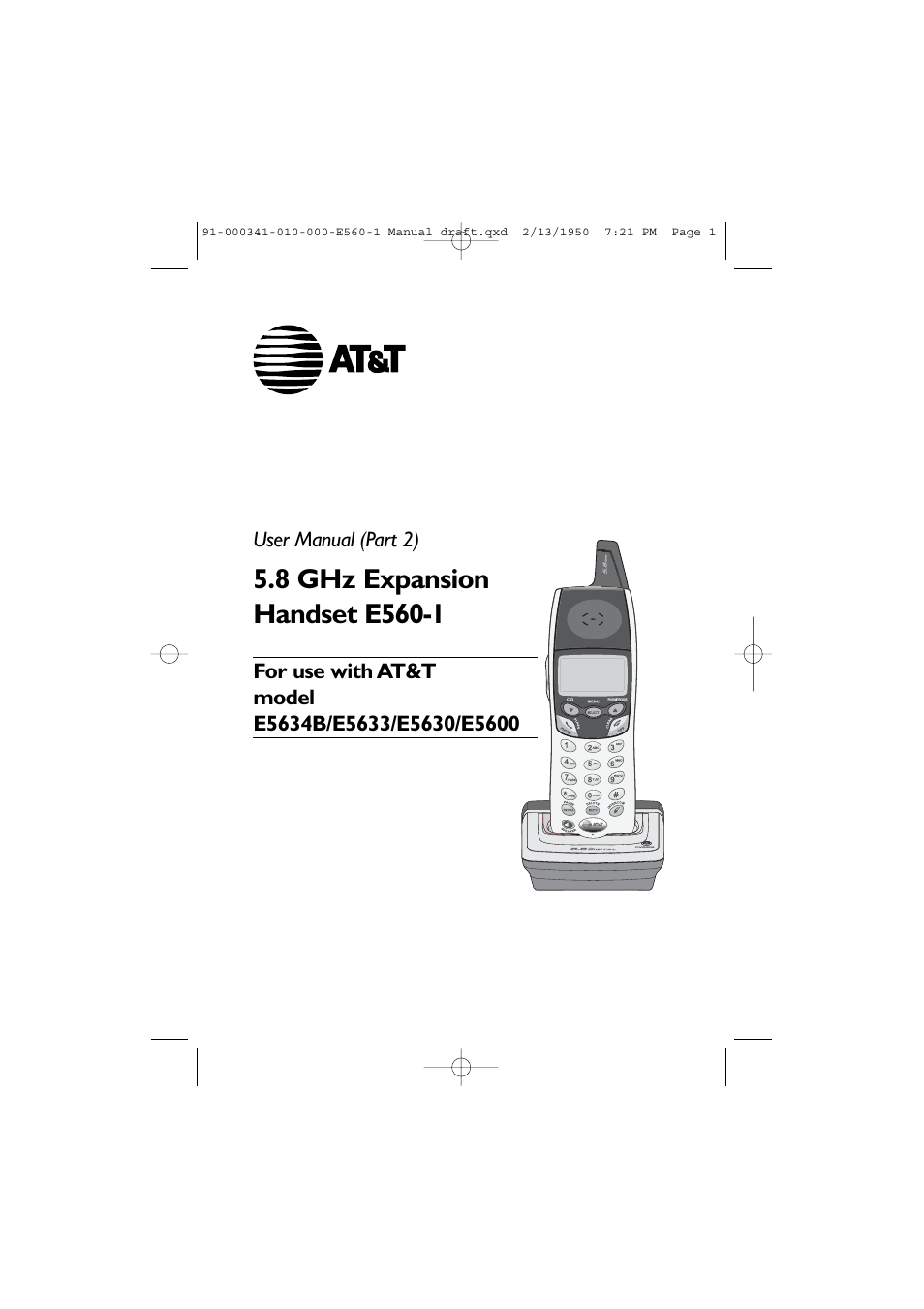 AT&T E5630 User Manual | 10 pages