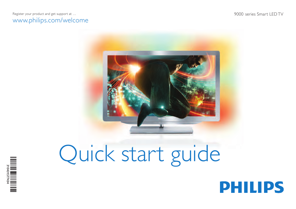 Philips 9000 series Téléviseur LED Smart TV User Manual | 24 pages