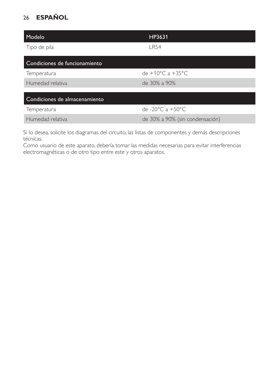 Philips Lampe infrarouge InfraCare User Manual | Page 26 / 84